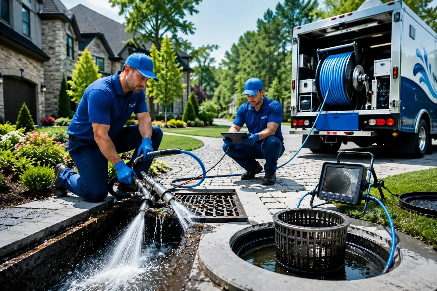 Local outdoor drain cleaning professionals in Deer Creek, IL